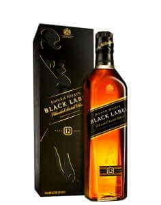 Whisky 3 Blended Scotch Whiskey Black Label Johnnie Walker