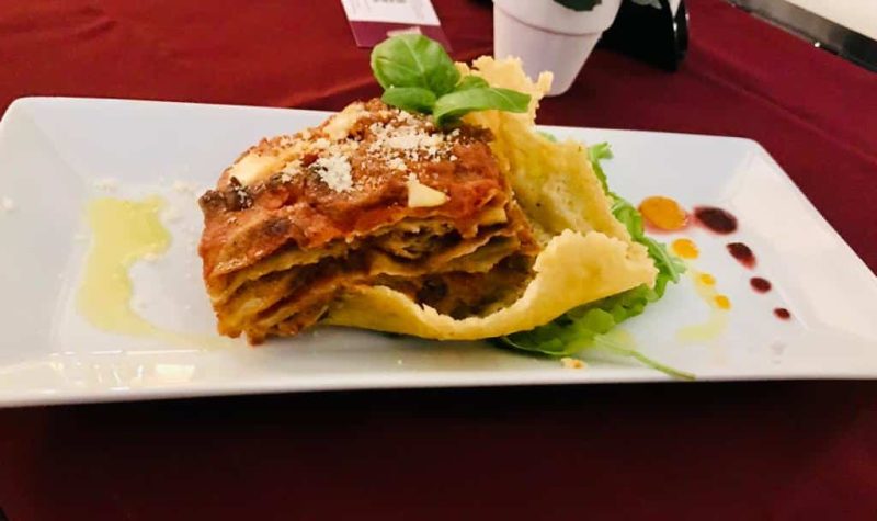 Parmigiana di Melanzane, the pinnacle of goodness. 1 Aubergine Parmigiana, the pinnacle of goodness.