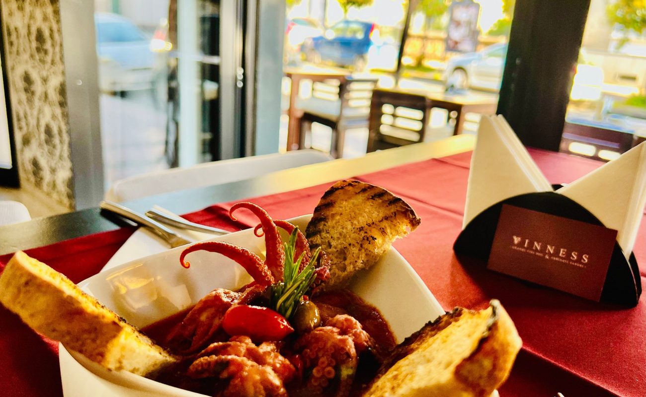 Octopus alla Luciana, an irresistible seafood delicacy.