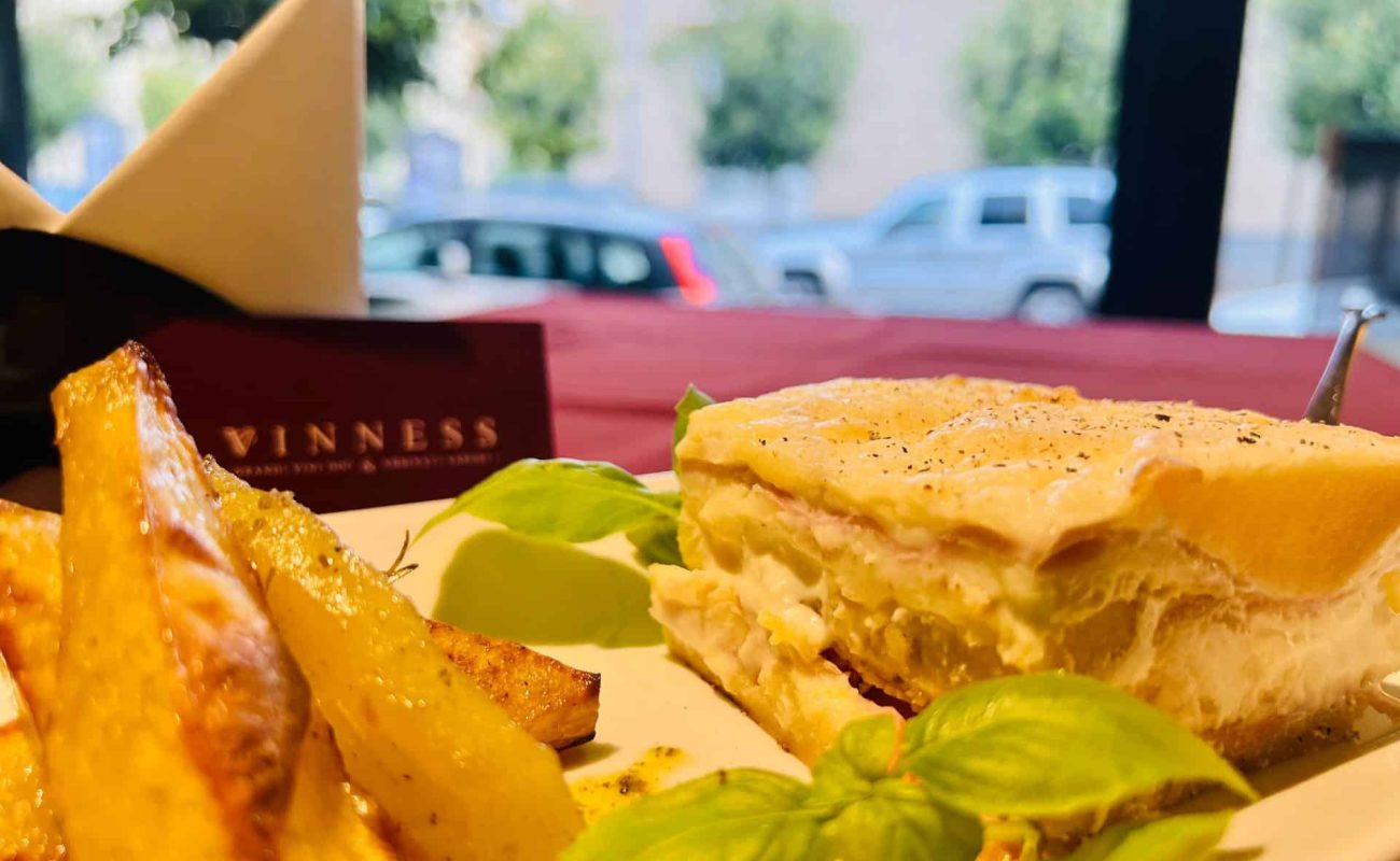 Potato Parmigiana, sweet and Mediterranean flavour.