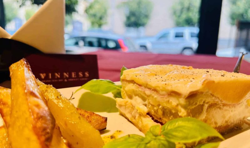 Potato Parmigiana, sweet and Mediterranean flavour.