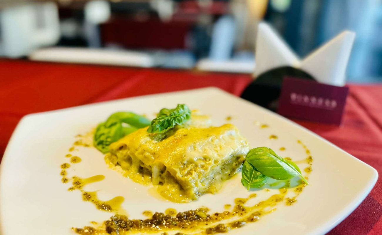 Lasagna with Basil Pesto is a first course of Ligurian origin with irresistible flavours.